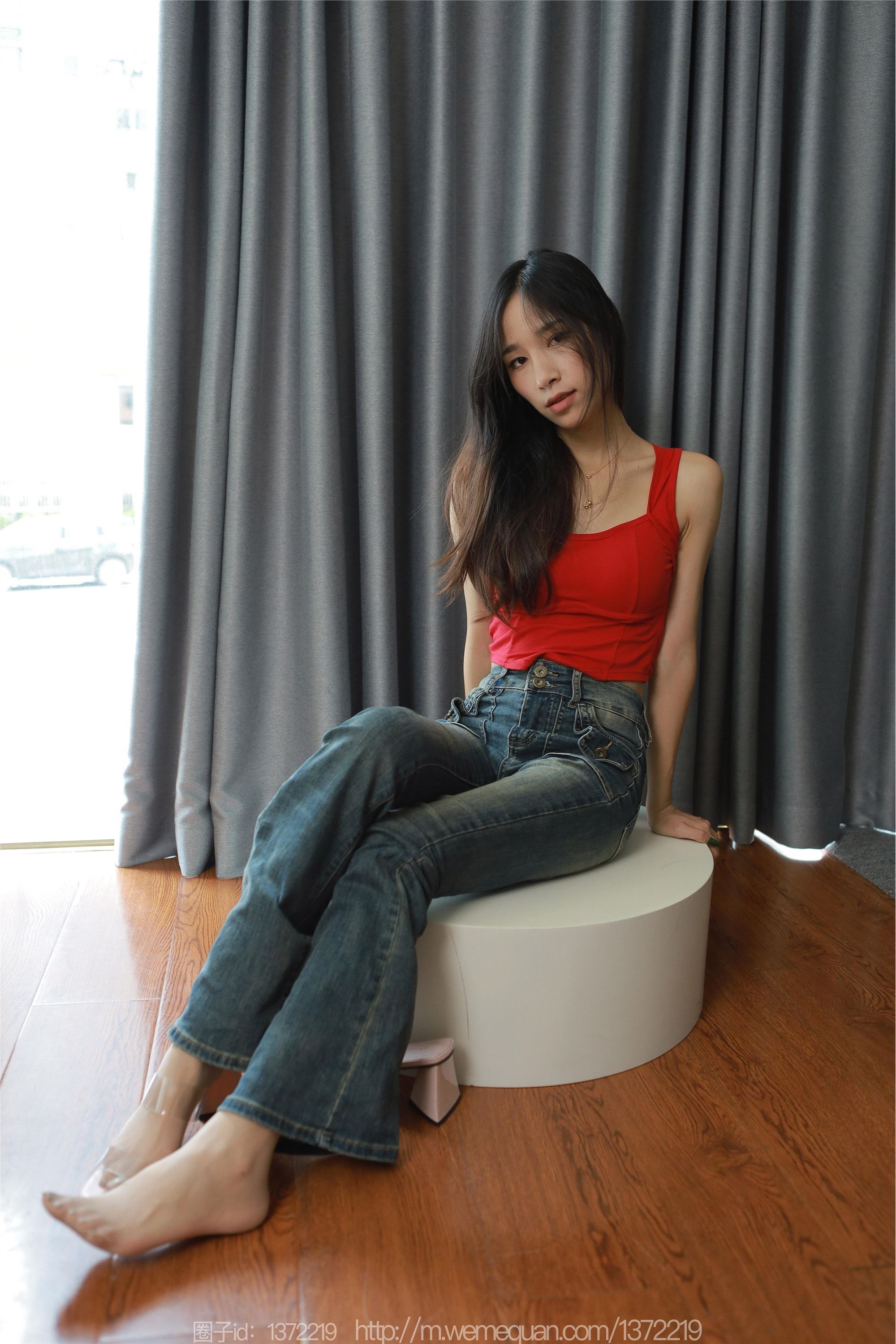 IESS异思趣向  2023.08.11 丝享家 1504 美子《牛仔裤里丝》